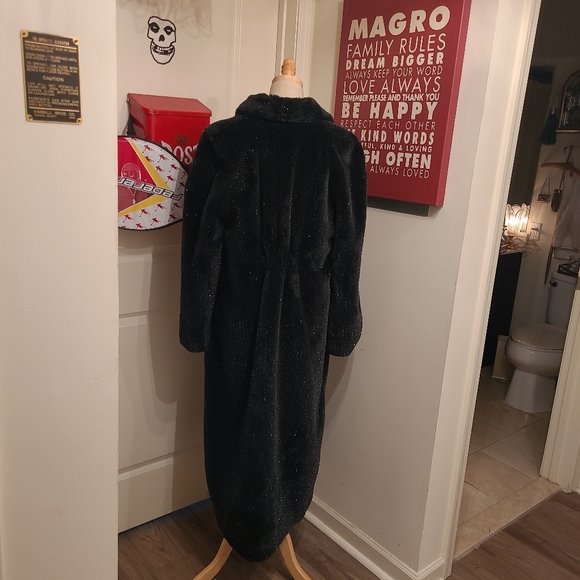 Escada Black and Silver Disco Coat - Picture 2 of 9